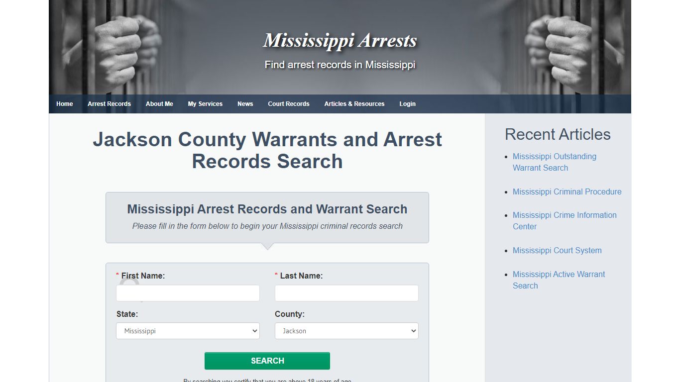 Jackson County Warrants and Arrest Records Search ...